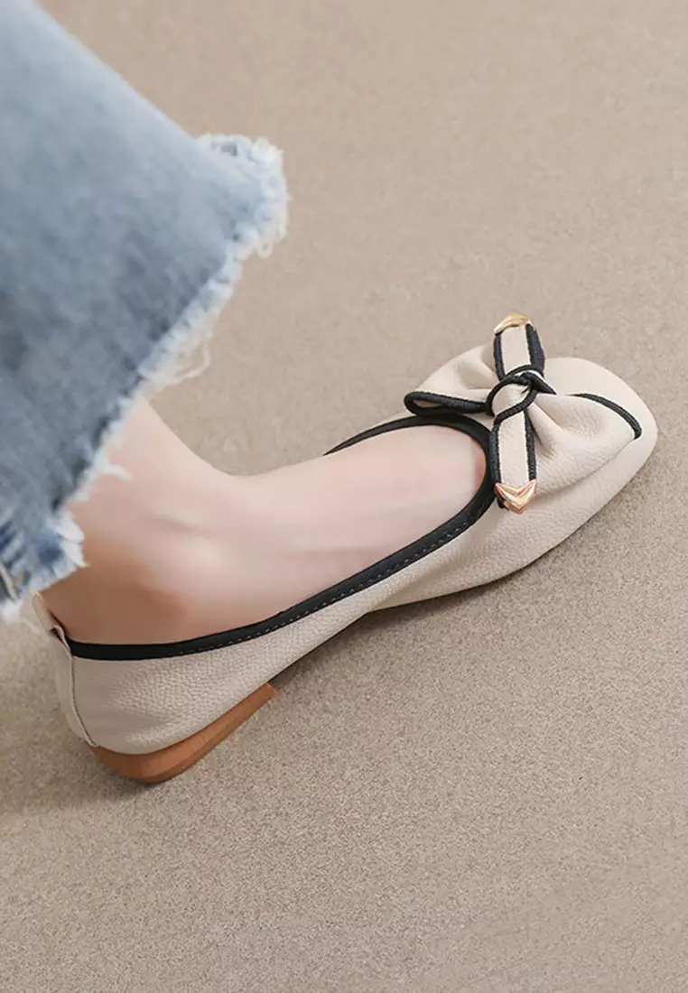 Bowknot Kitten Heels Shoes WW1260-2