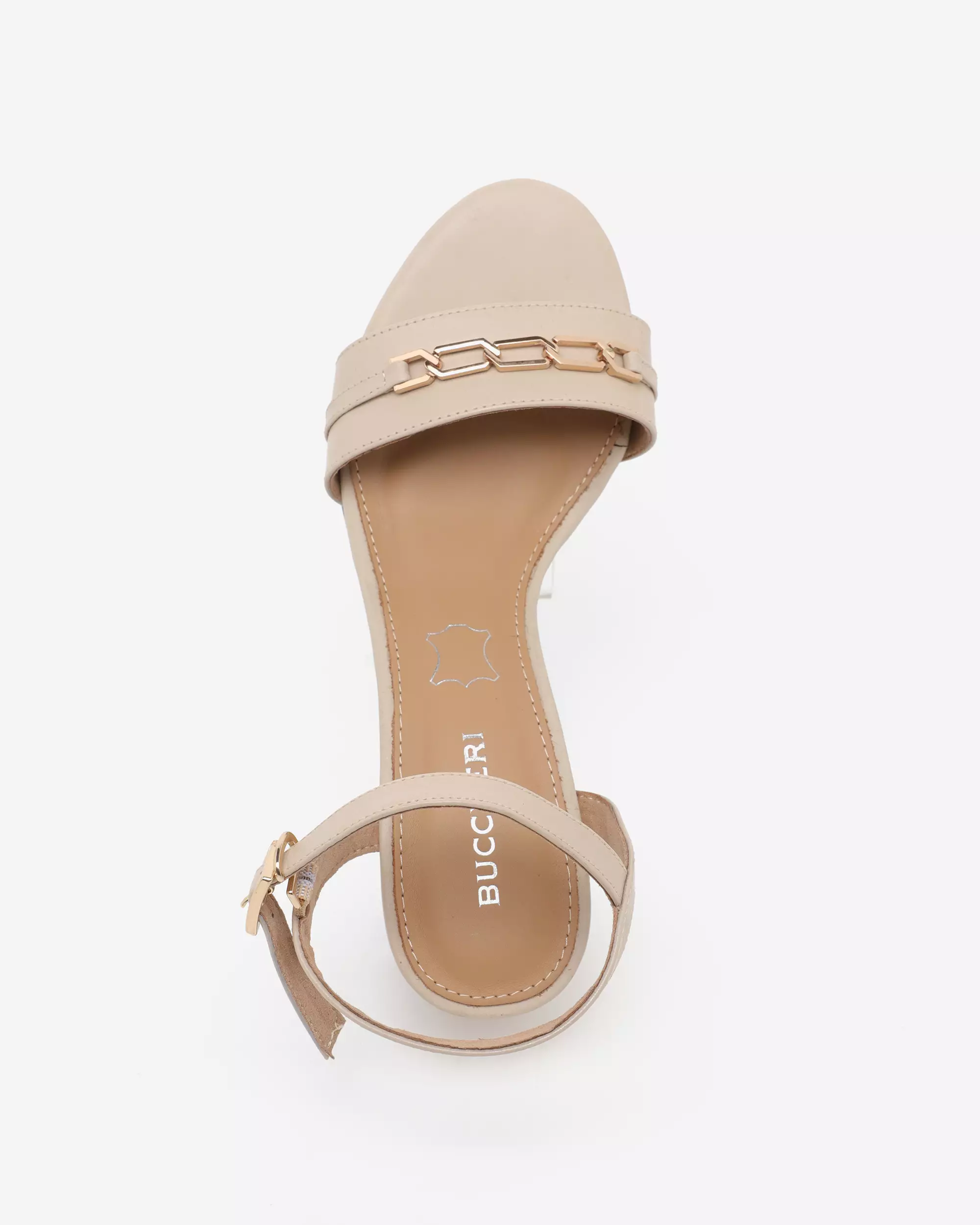 Buccheri Sybil Heels Women Sandy Cream