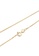 Elli Jewelry gold Necklace Circle Twisted Minimal Elegant 585 Yellow Gold 2994DAC215E30DGS_5