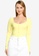 GAP yellow Long Sleeves Henley Bodysuit 02577AA7034B2EGS_1