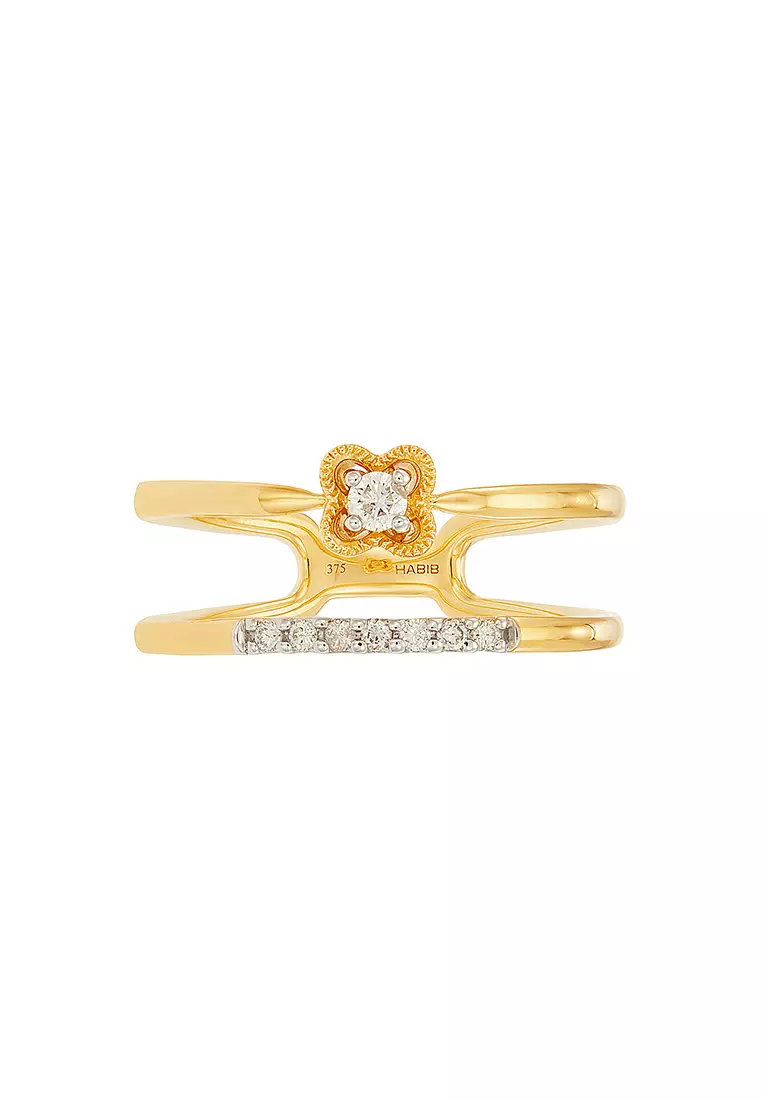 HABIB Chic | Diamond Ring in 375/9K Yellow Gold 273310625