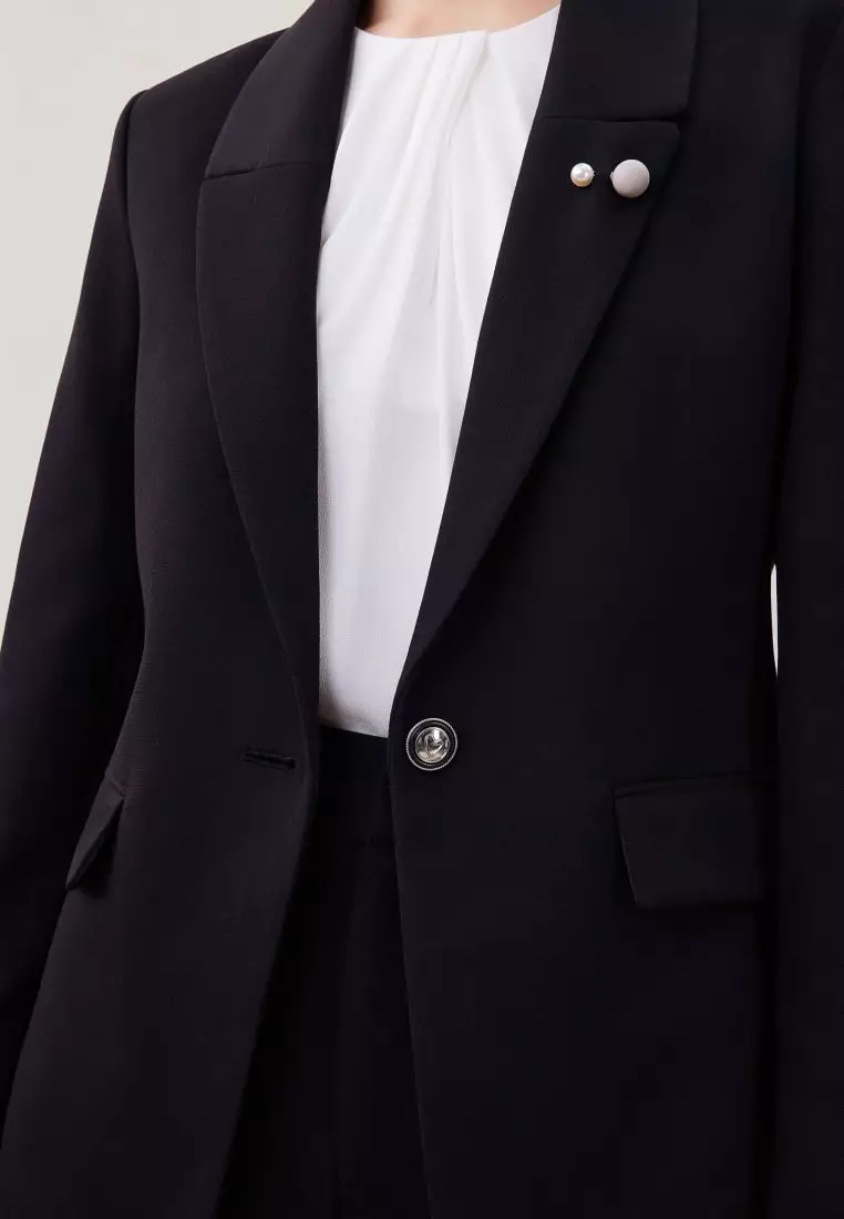 G2000 Jacquard Knit Casual Blazer