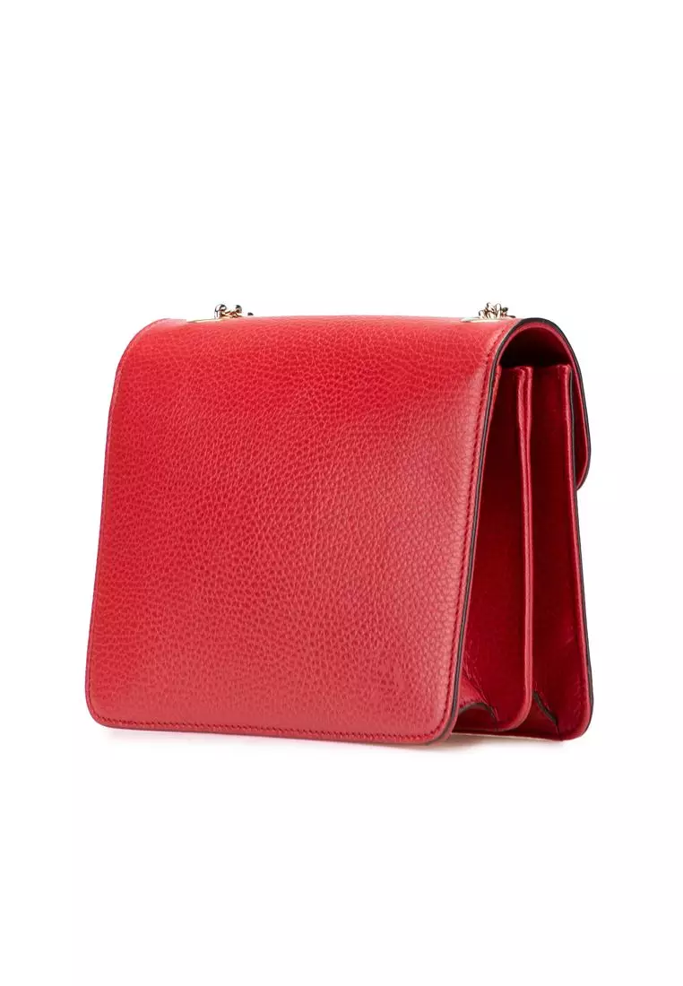 Pre-Loved Gucci Small Dollar Calfskin Interlocking G Crossbody
