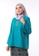 Inhanna green Bunga Kurung Kedah Songket Turquoise 8AFDBAAFF33550GS_2