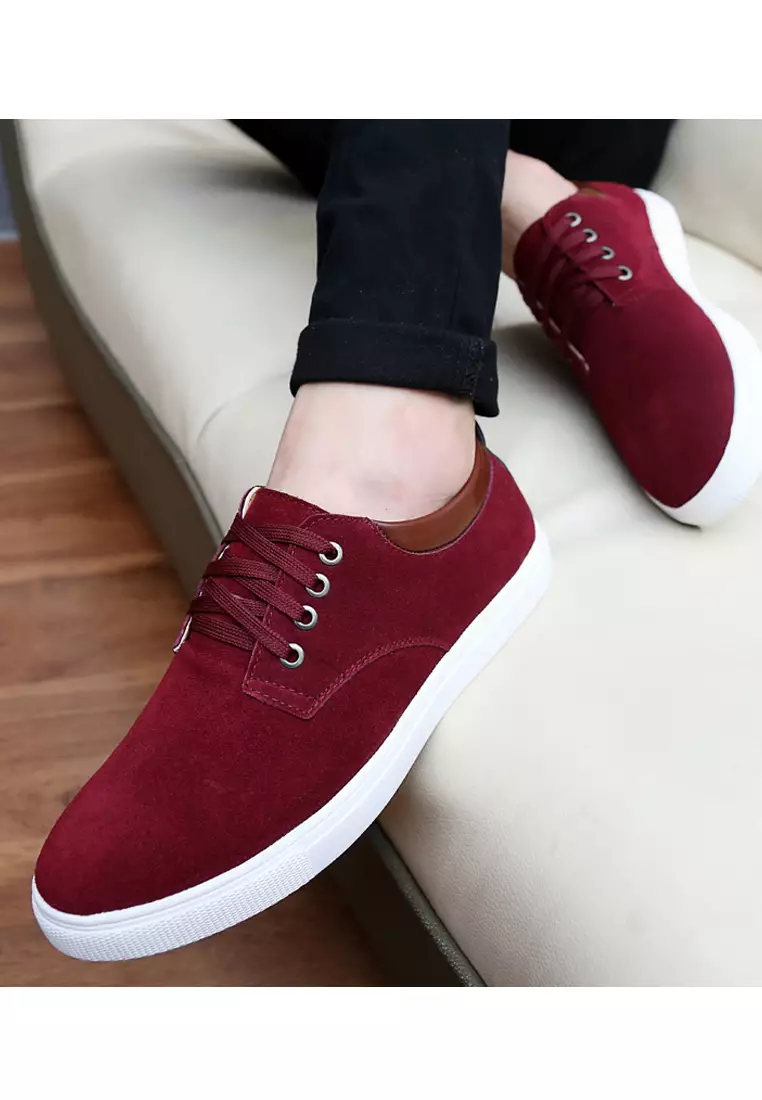 Suede Leather Casual Sneakers SY639
