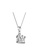 Her Jewellery silver Crown Pendant (White Gold) - Made with premium grade crystals from Austria BFA3EAC42ECB01GS_2