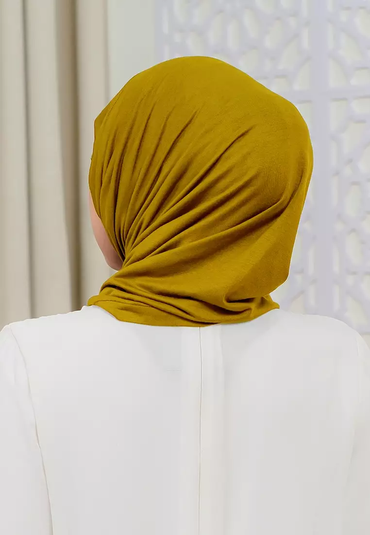HIJAB INSTAN LUMA - MUSTARD