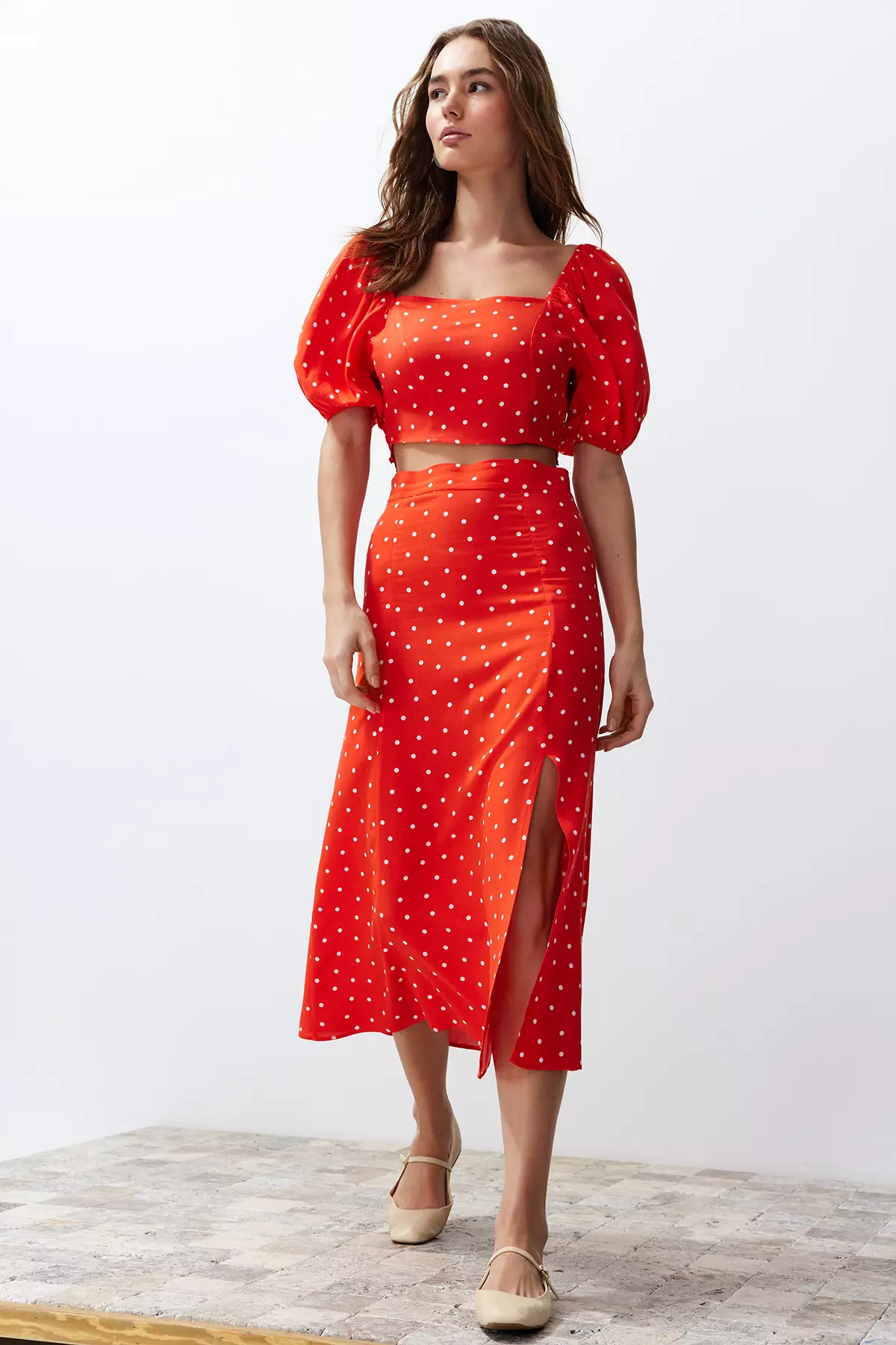 Polka Dot Top & Bottom Set