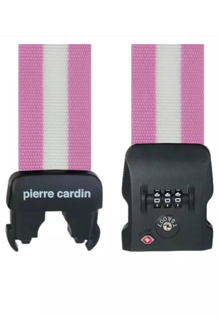 Pierre Cardin Tali Koper Strap Travel to Secure Luggage Tali Pengaman Sabuk Koper TSA 0102900237MIX