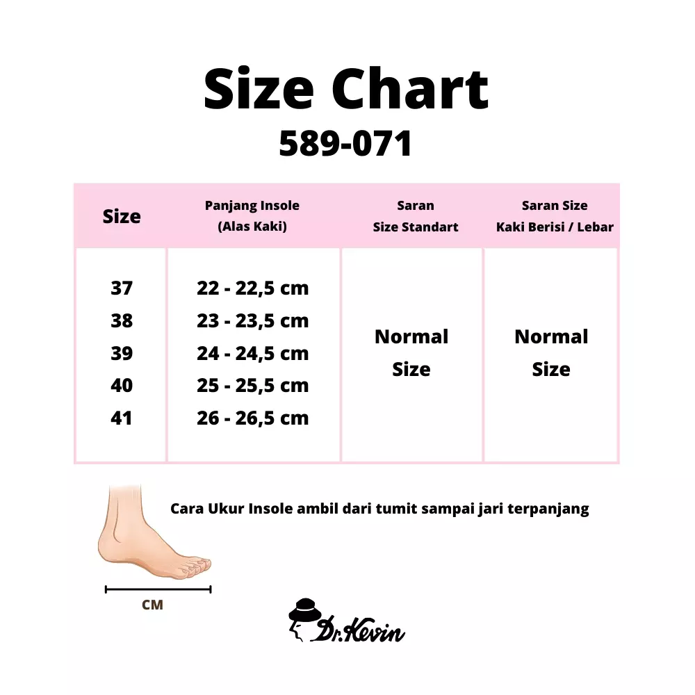 Dr. Kevin Sepatu Olahraga Sport Wanita Sneakers Rajut Slip On 589-071