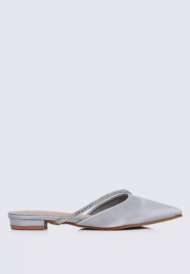 Discount on My Ballerine  shoes - SKU: My Ballerine Vion Comfy Ballerina In Silver