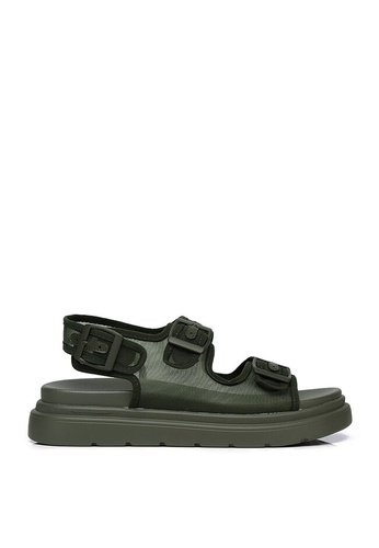 Milliot & Co. green Kendra Open Toe Sandals C6E3DSH04435C8GS_1