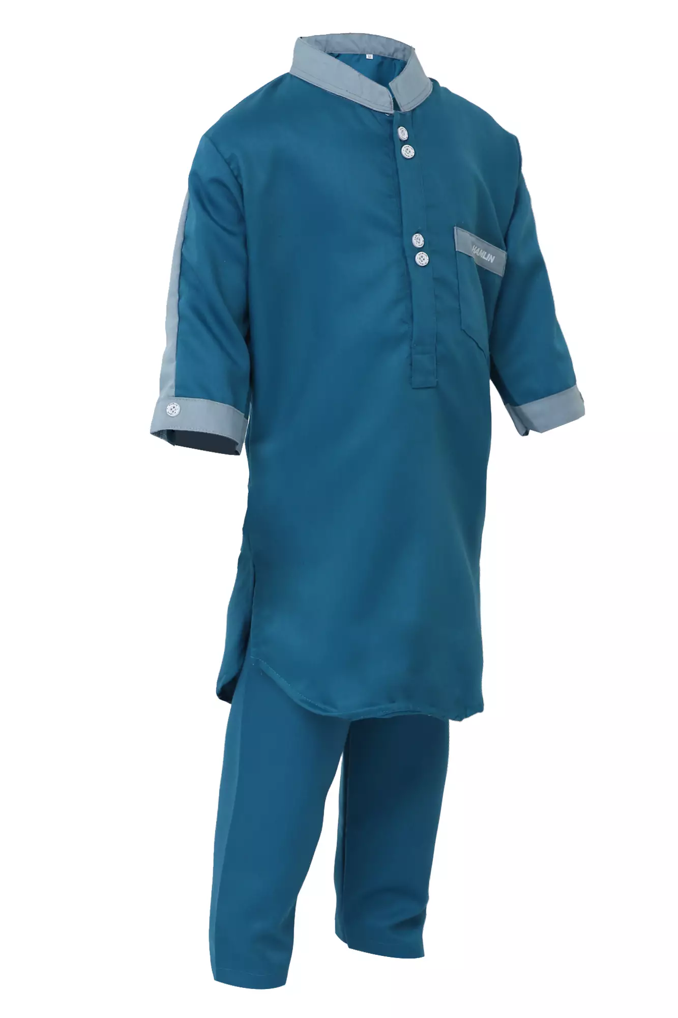 Jourell Setelan Koko Anak Laki-laki Lengan Panjang Motif Polos Childrens Shirt Material Cotton ORIGINAL - Tosca