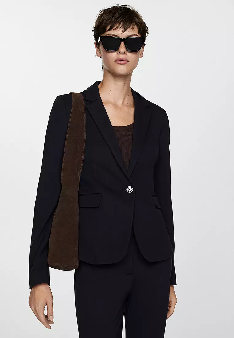 Mango blazer sale top