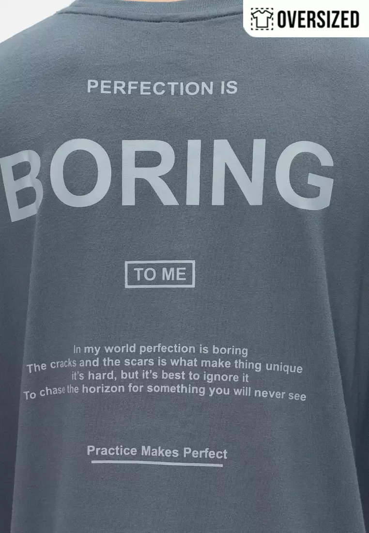 NX T-Shirt Cotton Combed Tebal Oversized Pria 2079370451