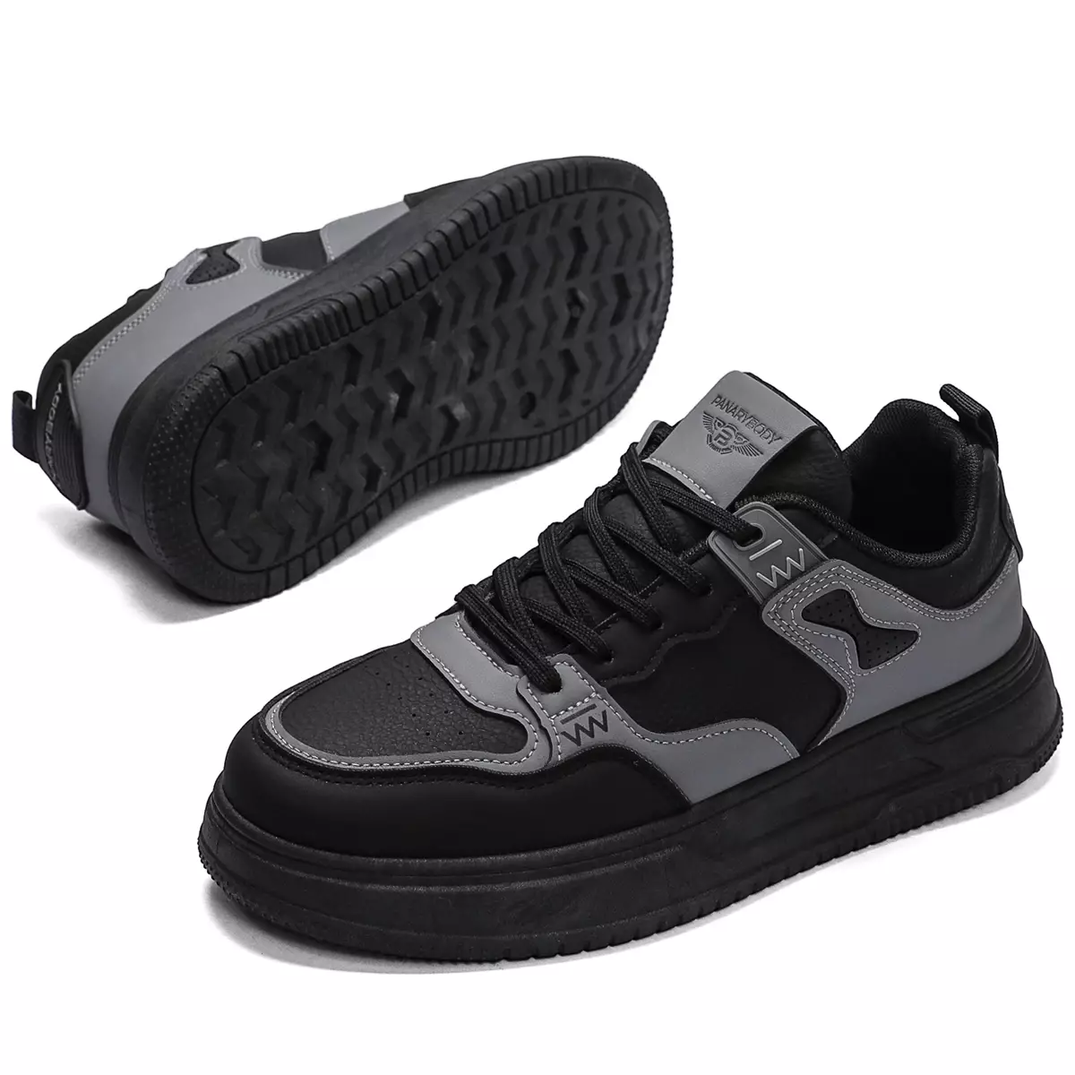 LURAD Sepatu Pria Sekolah Travel Sneakers Cowok Hangout OOTD QNR37