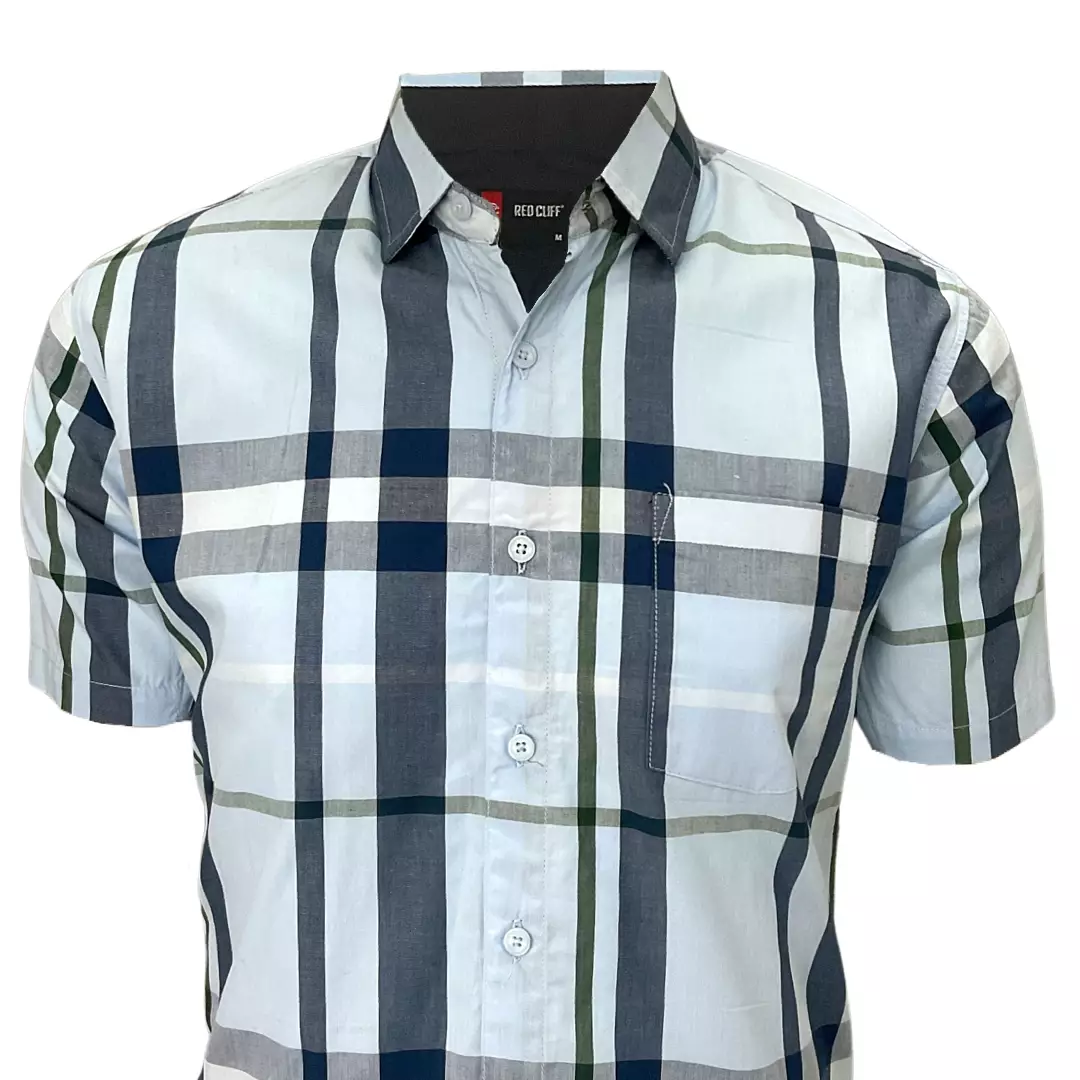 Red Cliff Kemeja Casual Lengan Pendek