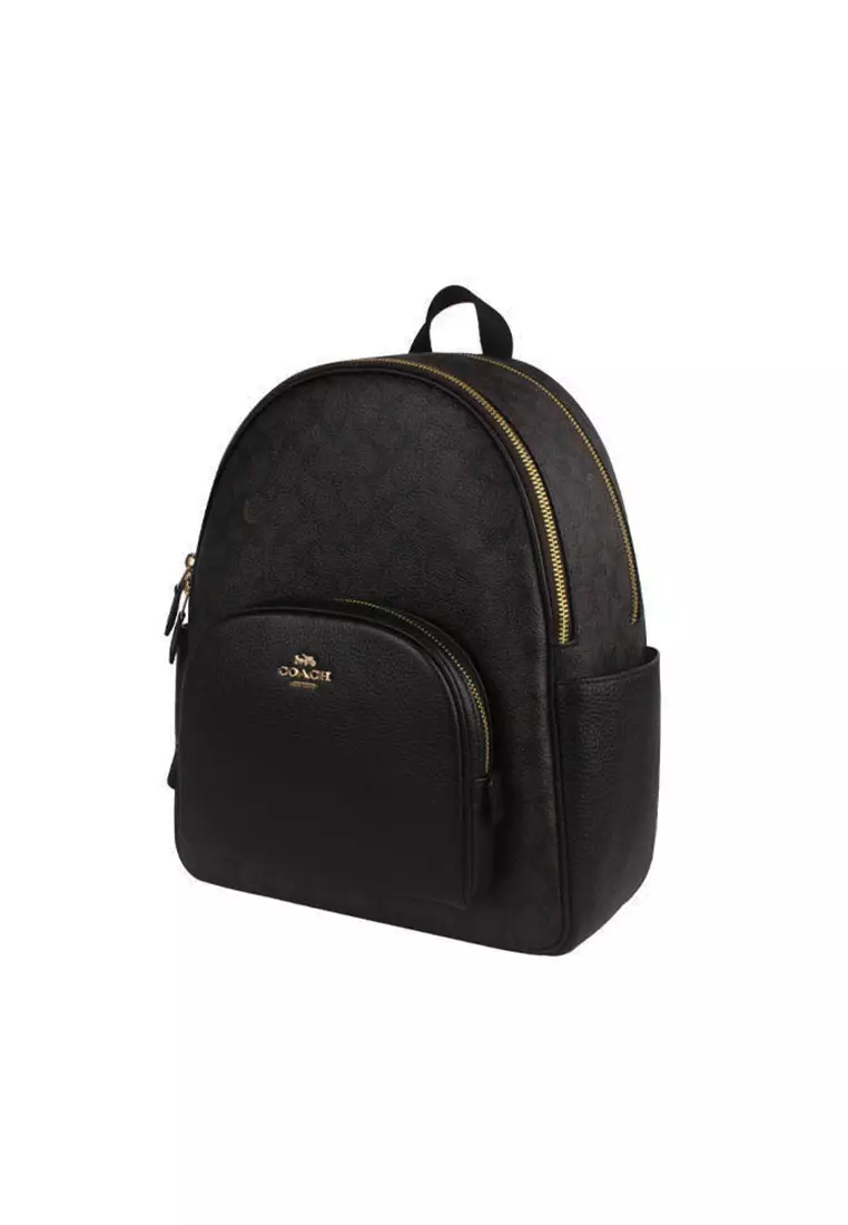 Court Backpack In Signature Canvas CZ176