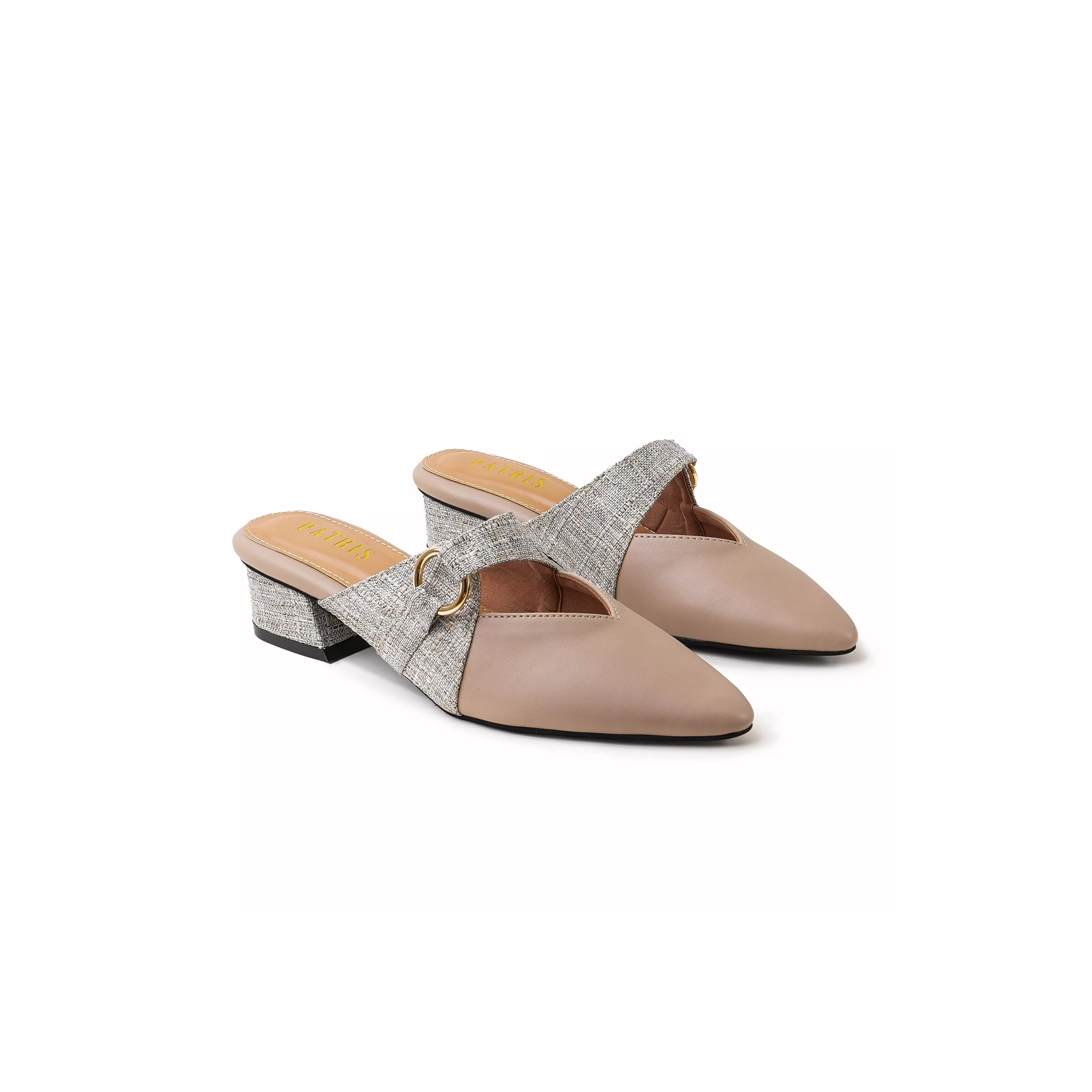 PATRIS Genia Mules Wanita Heels / Hak 4 Cm