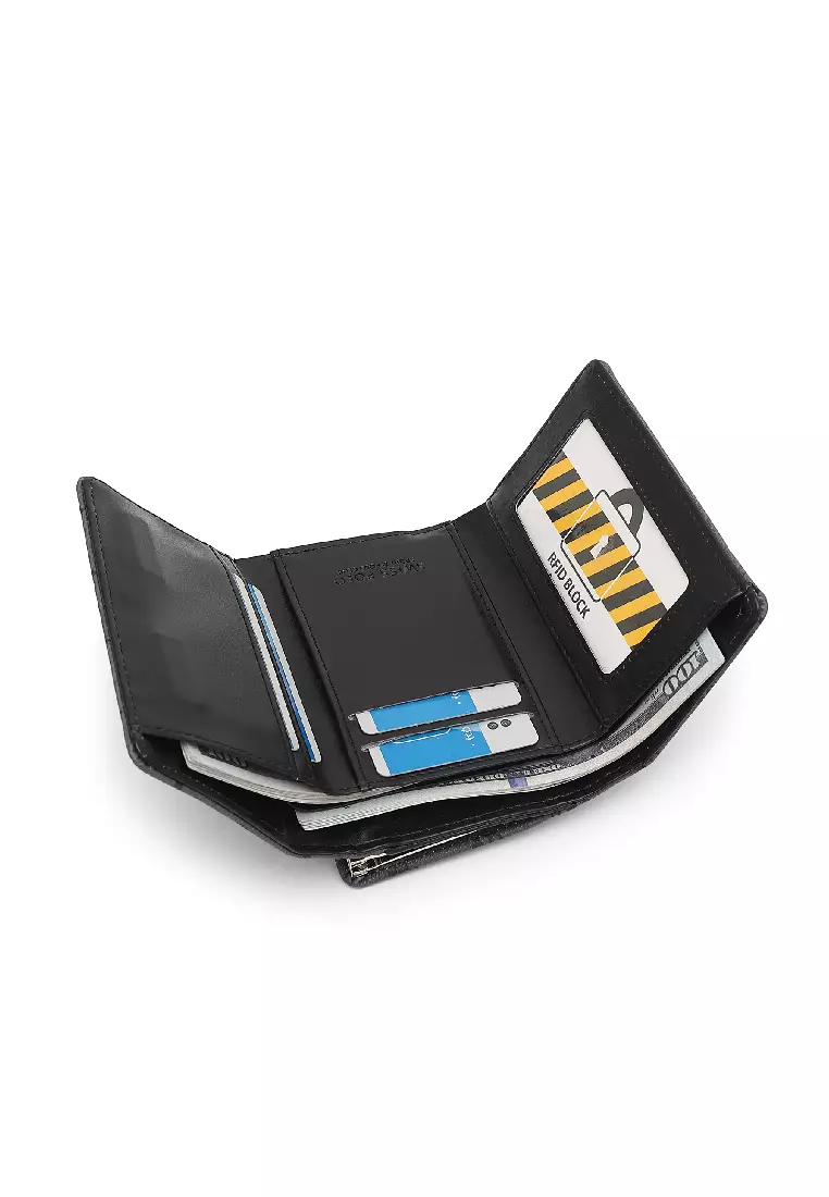 Women's Monogram Purse / Wallet - Black