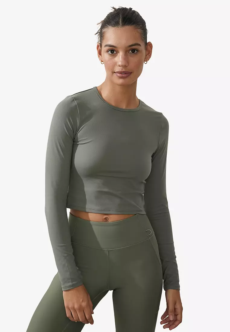 Ultra Soft Fitted Long Sleeve Top