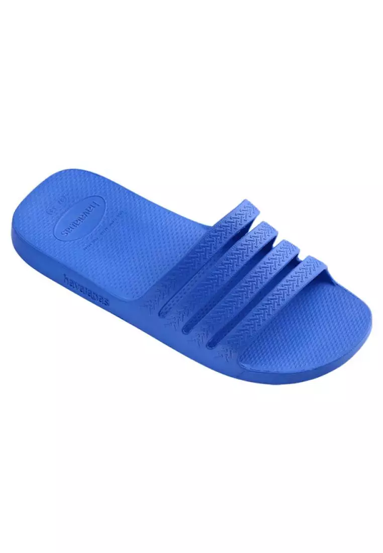 Discount on Havaianas  shoes - SKU: Stradi Slides In Blue Star