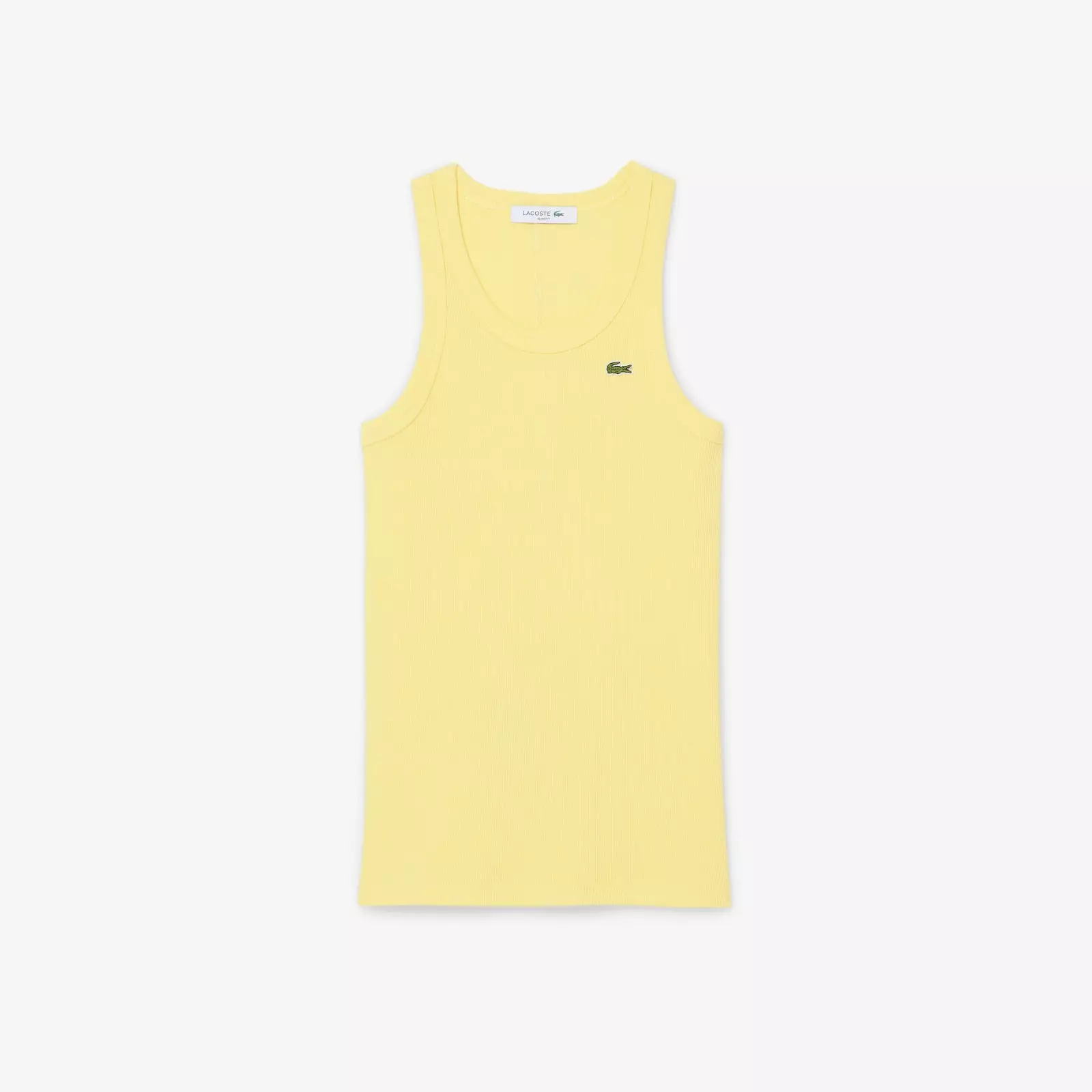 Women's Lacoste Slim Fit Organic Cotton Tank Top