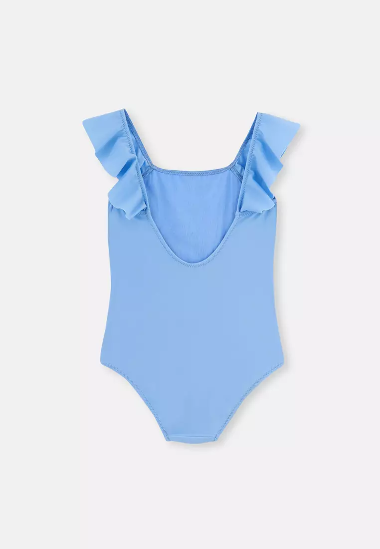 Buy DAGİ Blue Swimsuits, Ice Cream Print, Nonwired, Swimwear for Girls