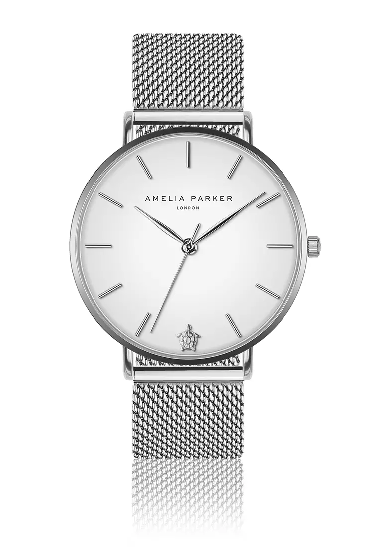 Buy Amelia Parker Amelia Parker Pure Silver Mesh women watch 2025 Online ZALORA Philippines