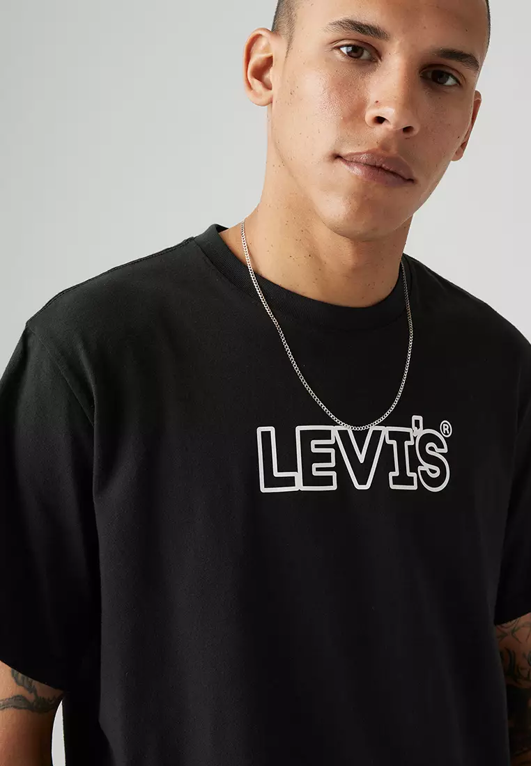 Cropped levis t shirt store