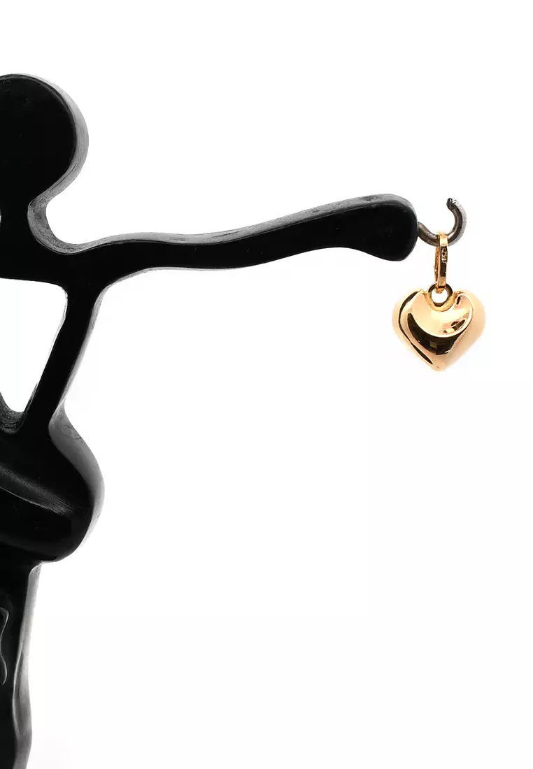 18K Italian Made Yellow Gold Pendant