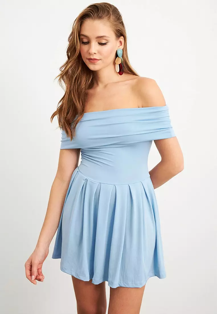 Madonna Collar Mini Dress