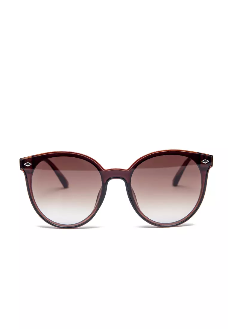 GYKACO Kacamata Hitam Wanita (Premium) - ARIKA Brown - Fashion Sunglasses