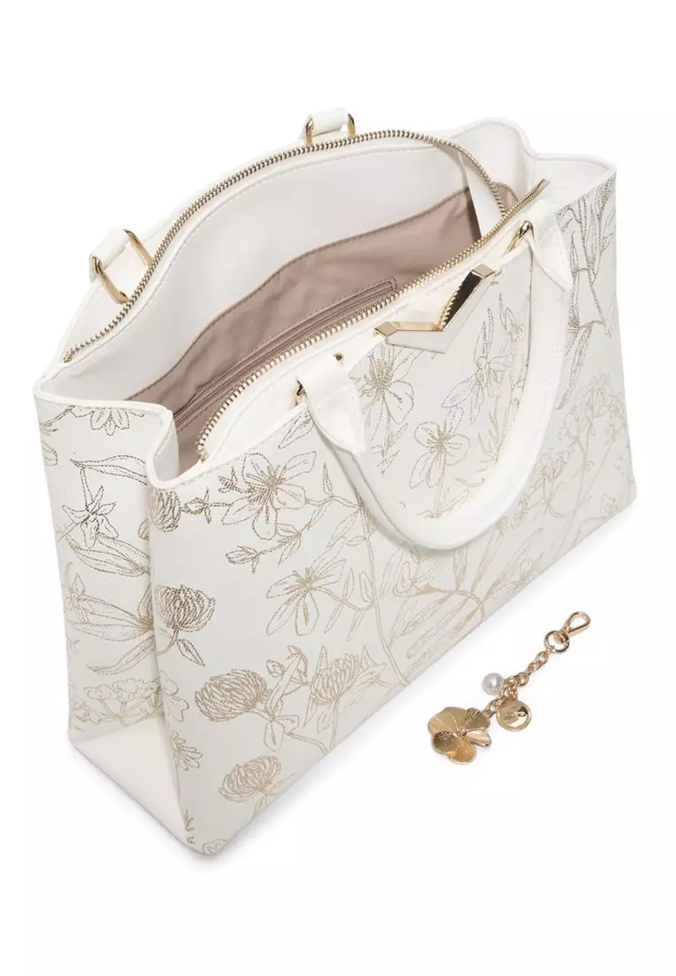 Angelflora Top Handle Bag