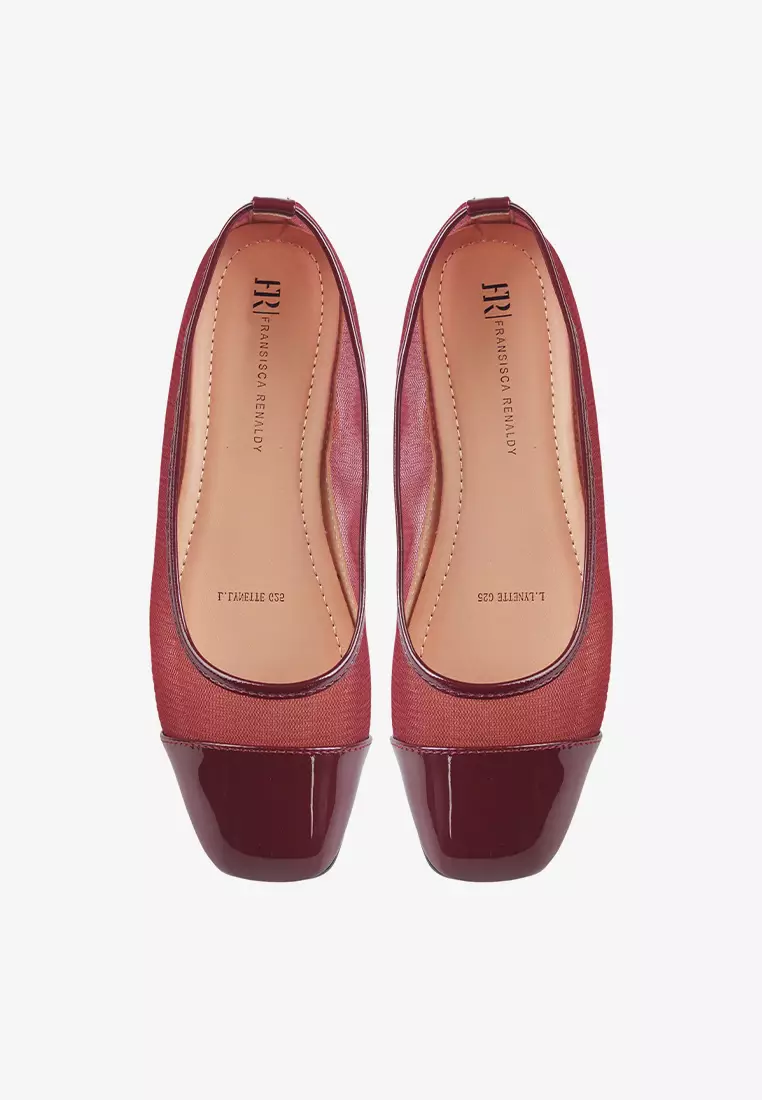 Sepatu Flatshoes Transparan L.Lynette