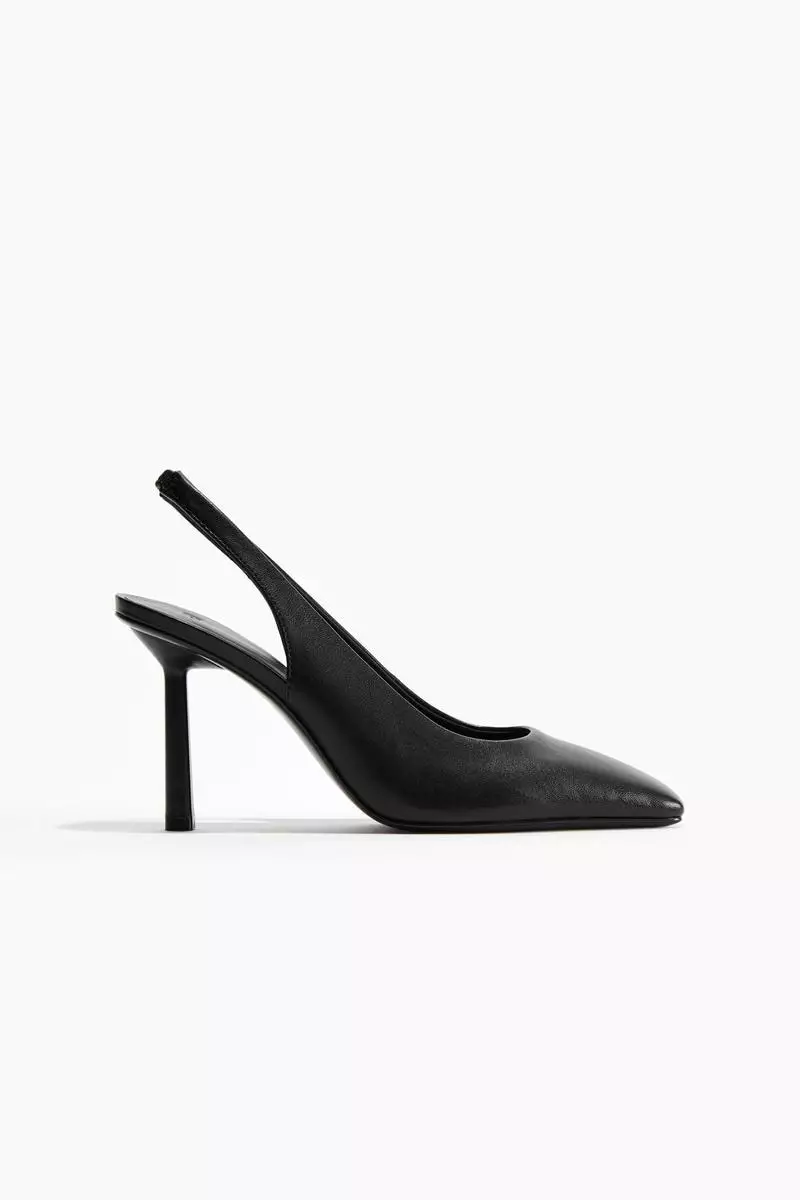 Discount on H&M  shoes - SKU: Square-toe slingback court shoes