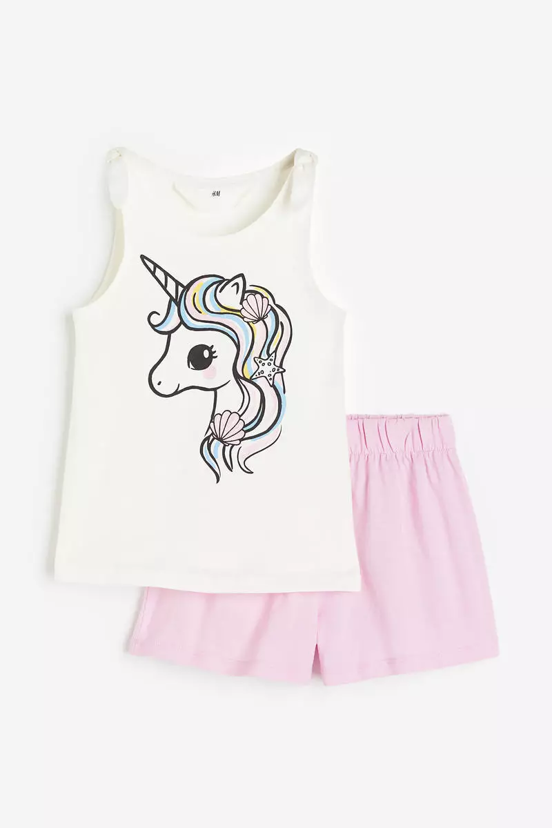 Buy H M 2 piece cotton set 2024 Online ZALORA Singapore
