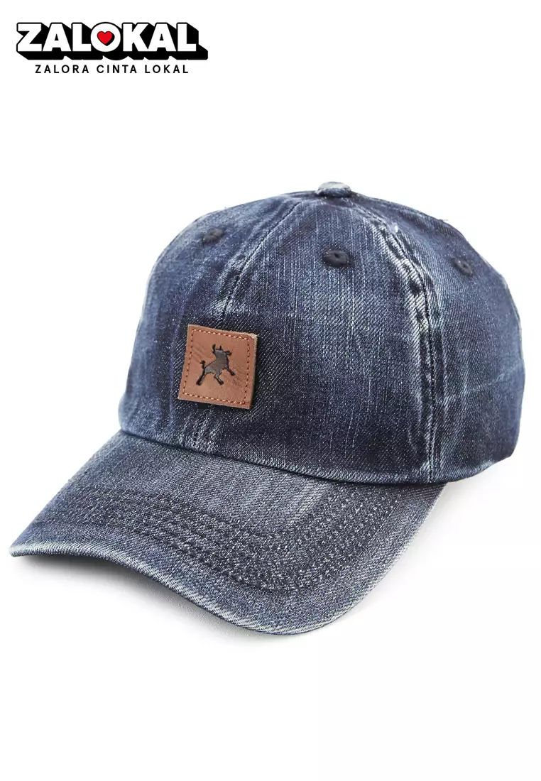 DTMF Baseball Cap Damen Herren - Denim Look, Verstellbar, UV Schutz Für Sommer
