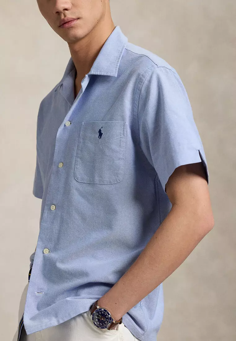 Buy Polo Ralph Lauren Classic Fit Oxford Short Sleeve Camp Shirt