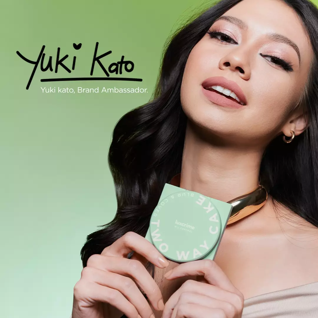 NEW Oil Control Luxcrime Blur & Cover Two Way Cake - Honeycomb