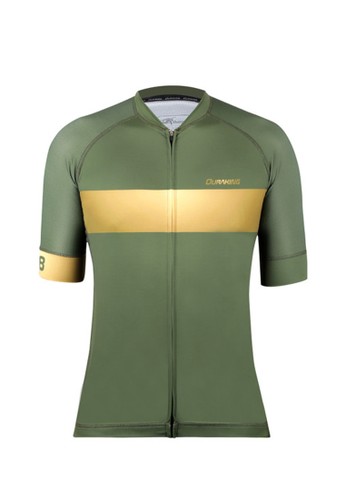 Jual Duraking Dk Cycling Jersey Olive Gold Strip Original Zalora Indonesia