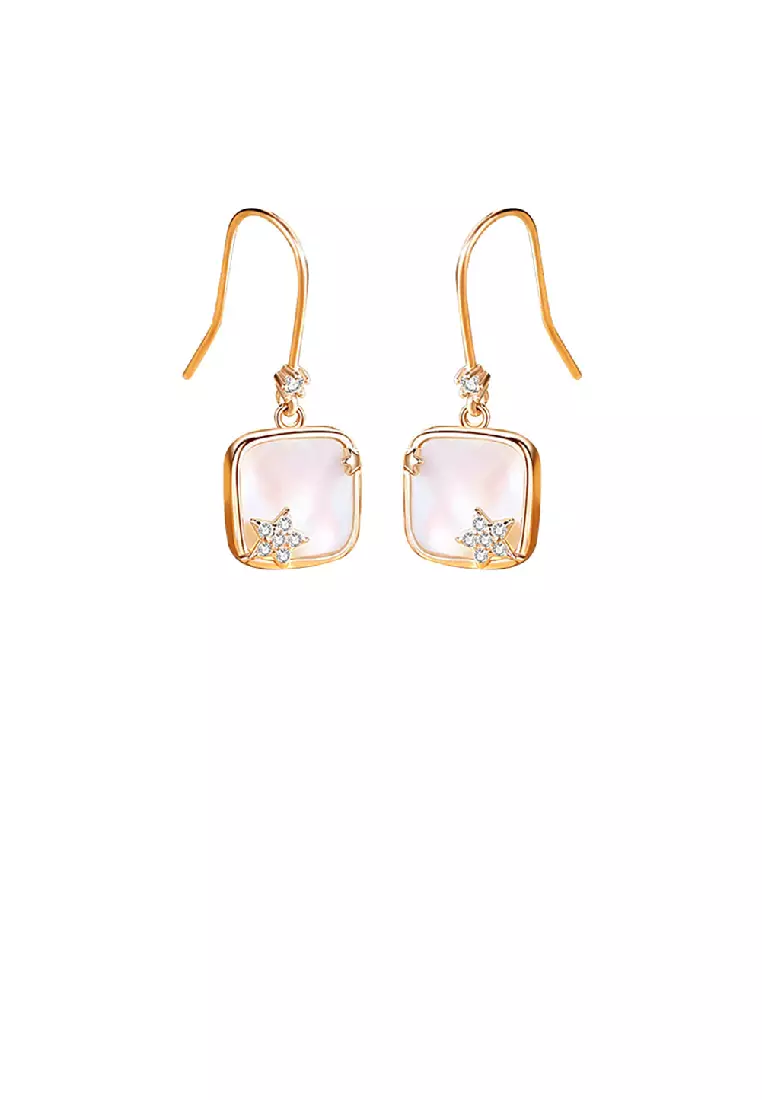 Buy Glamorousky 925 Sterling Silver Plated Rose Gold Fashion