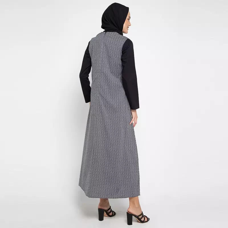 Delia Maxi Dress In Black Print