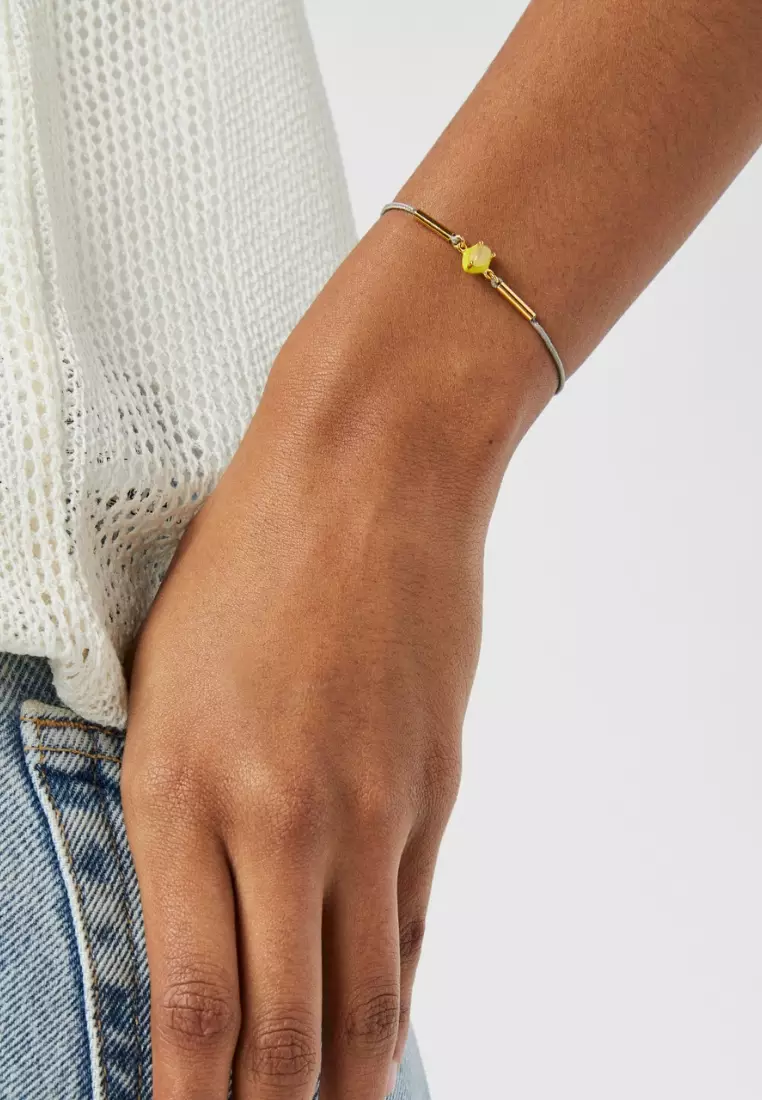 Buy TOUS TOUS Vibrant Colors Cord Bracelet with Chalcedony and Enamel  Online | ZALORA Malaysia