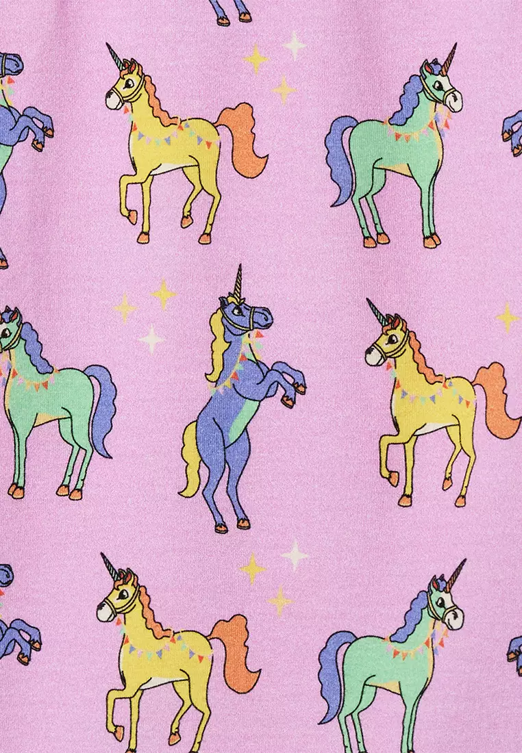 Underwear set with unicorns