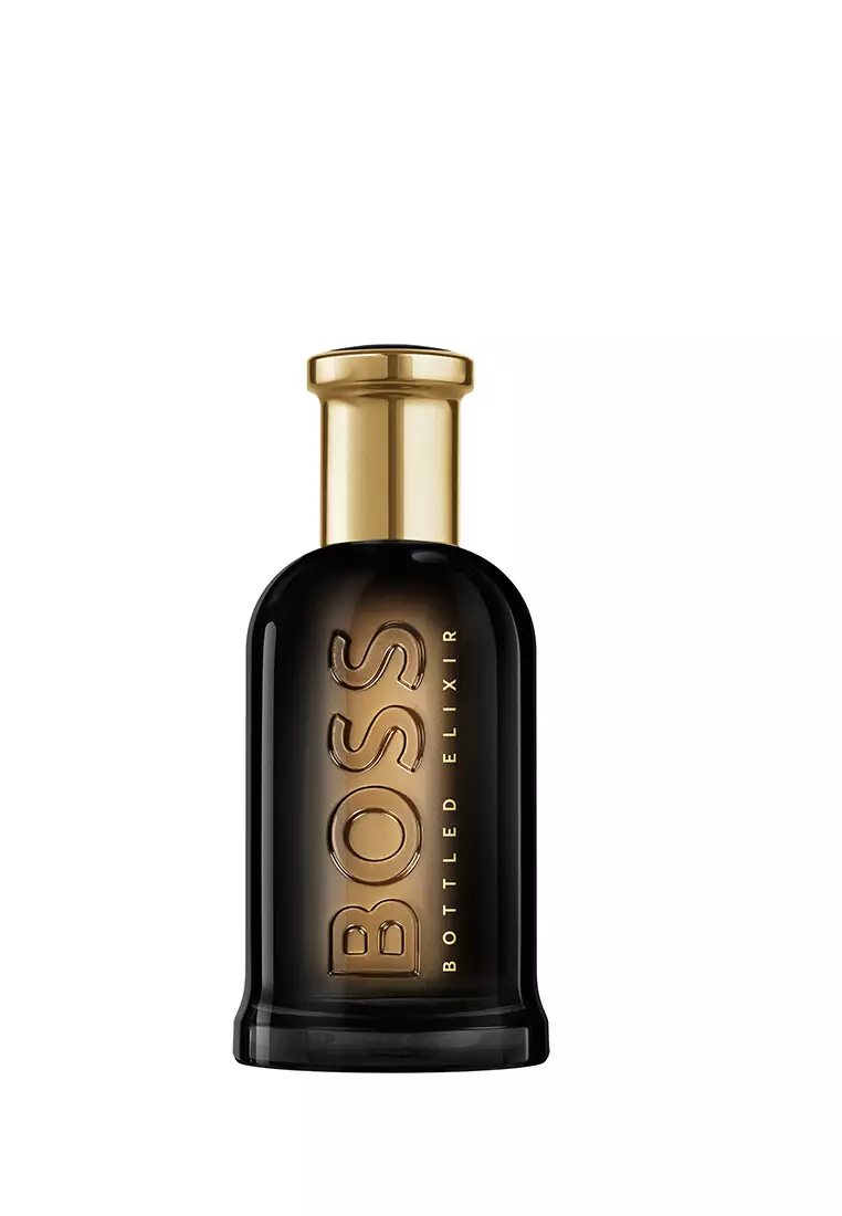 BOSS Bottled Elixir Parfum for Men 100ml - Incense, Vetiver , Cedarwood - Ambery Woody Perfume