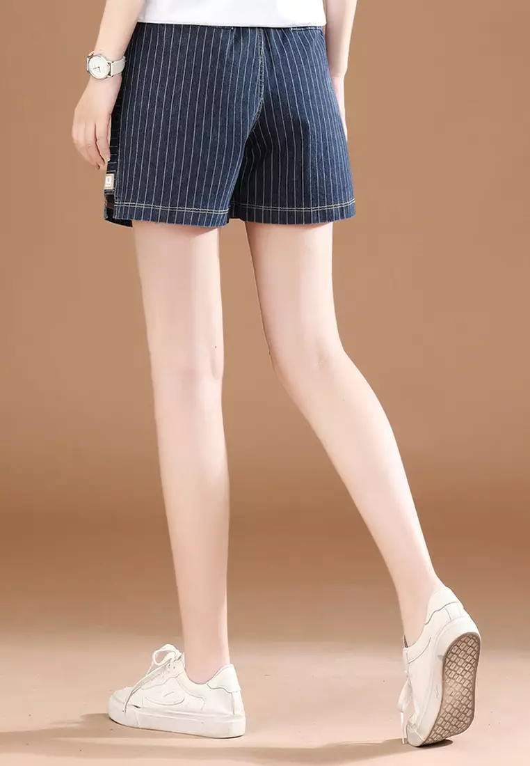 Girls high waisted top shorts