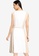 G2000 beige Colourblock Fit and Flare Dress BD3F4AA2EDC4AAGS_1