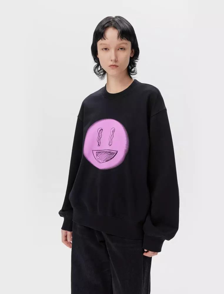 JNBY Women's Graphic Print Loose Hoodie