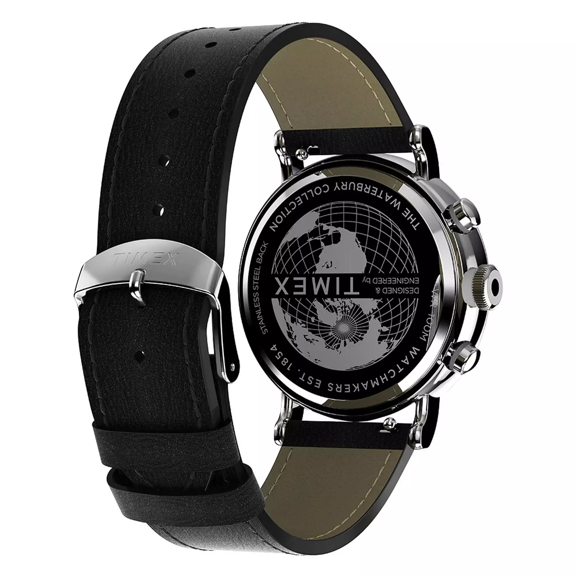 Jam Tangan Pria Timex Chronograph Waterbury Standard Chronograph TW2W47400V5